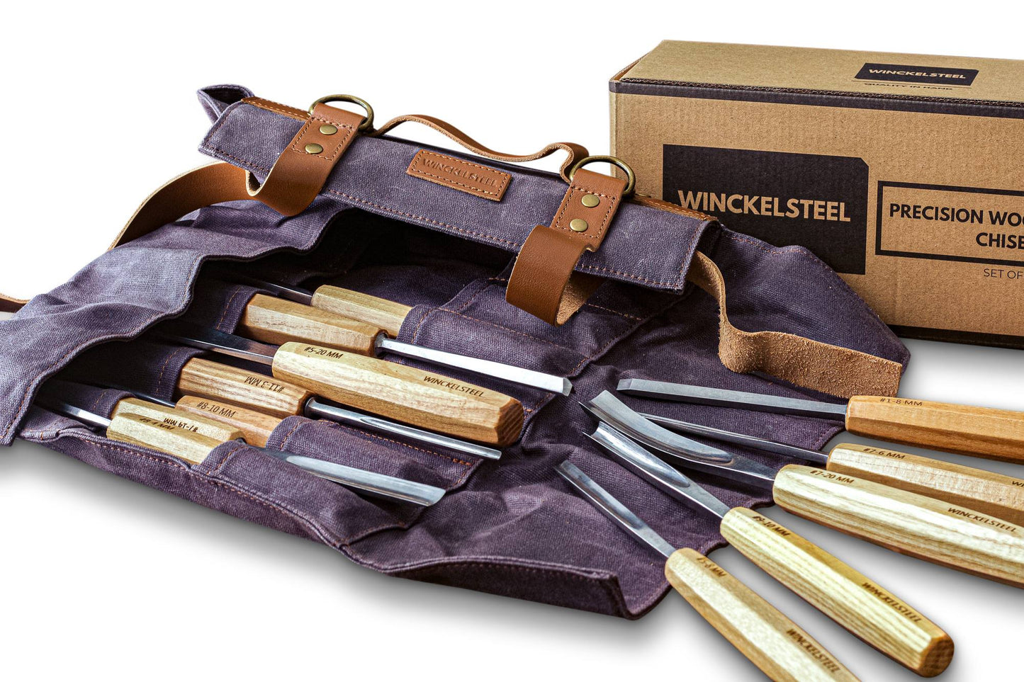 Wood Carving Tools Set of 12 Wood Chisels